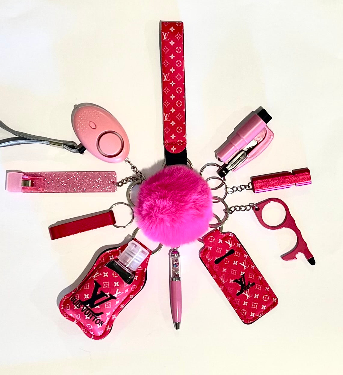 LV Safety Keychain