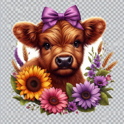 Tees - Highland Cow Prints