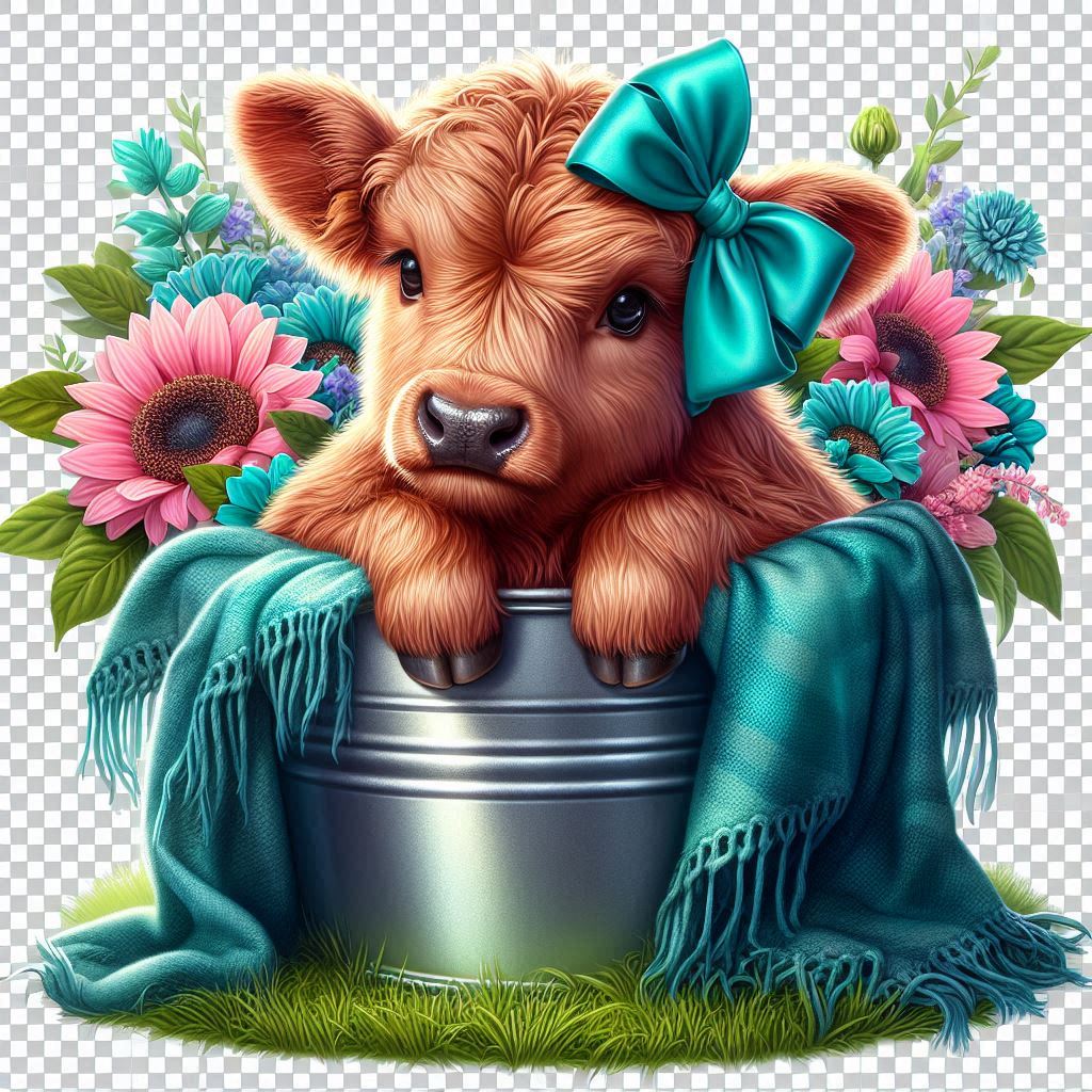 Tees - Highland Cow Prints