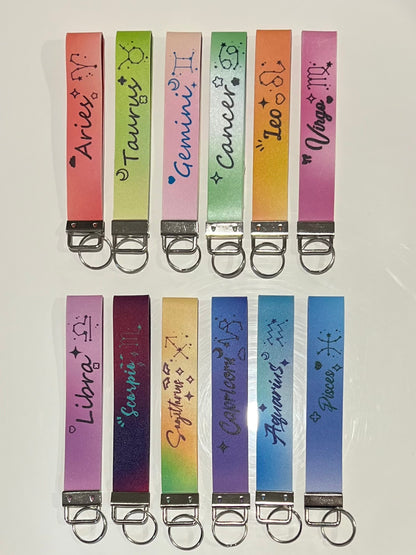 ASTROLOGY SAFETY KEYCHAINS