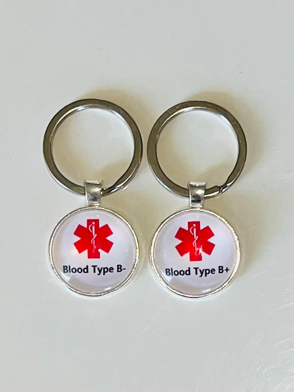 Blood Group Medical Tags