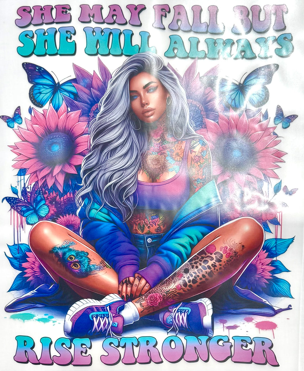 Tee- Tattoo Woman Prints