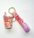 Moving Bubbles Cup Keyring