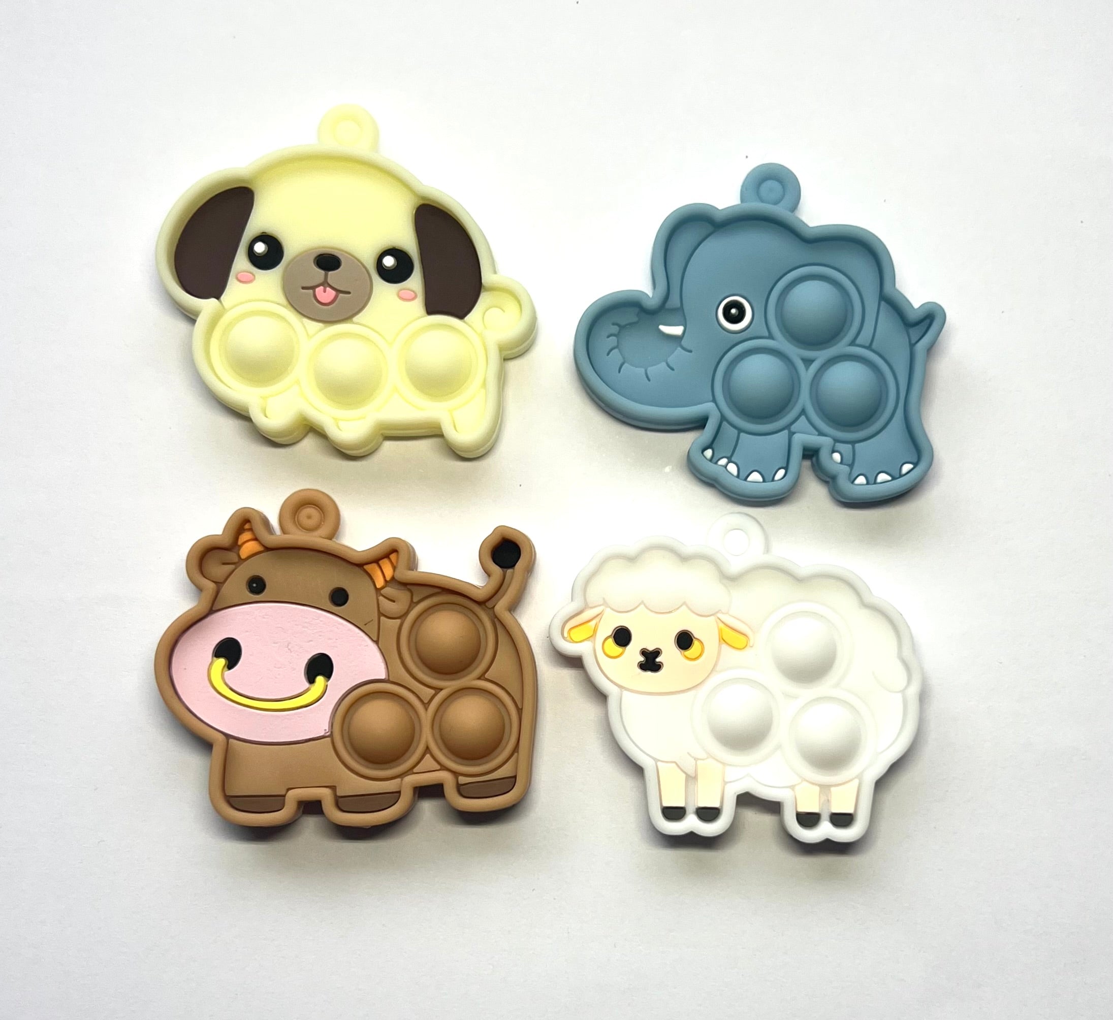 Animal Poppets Keychain