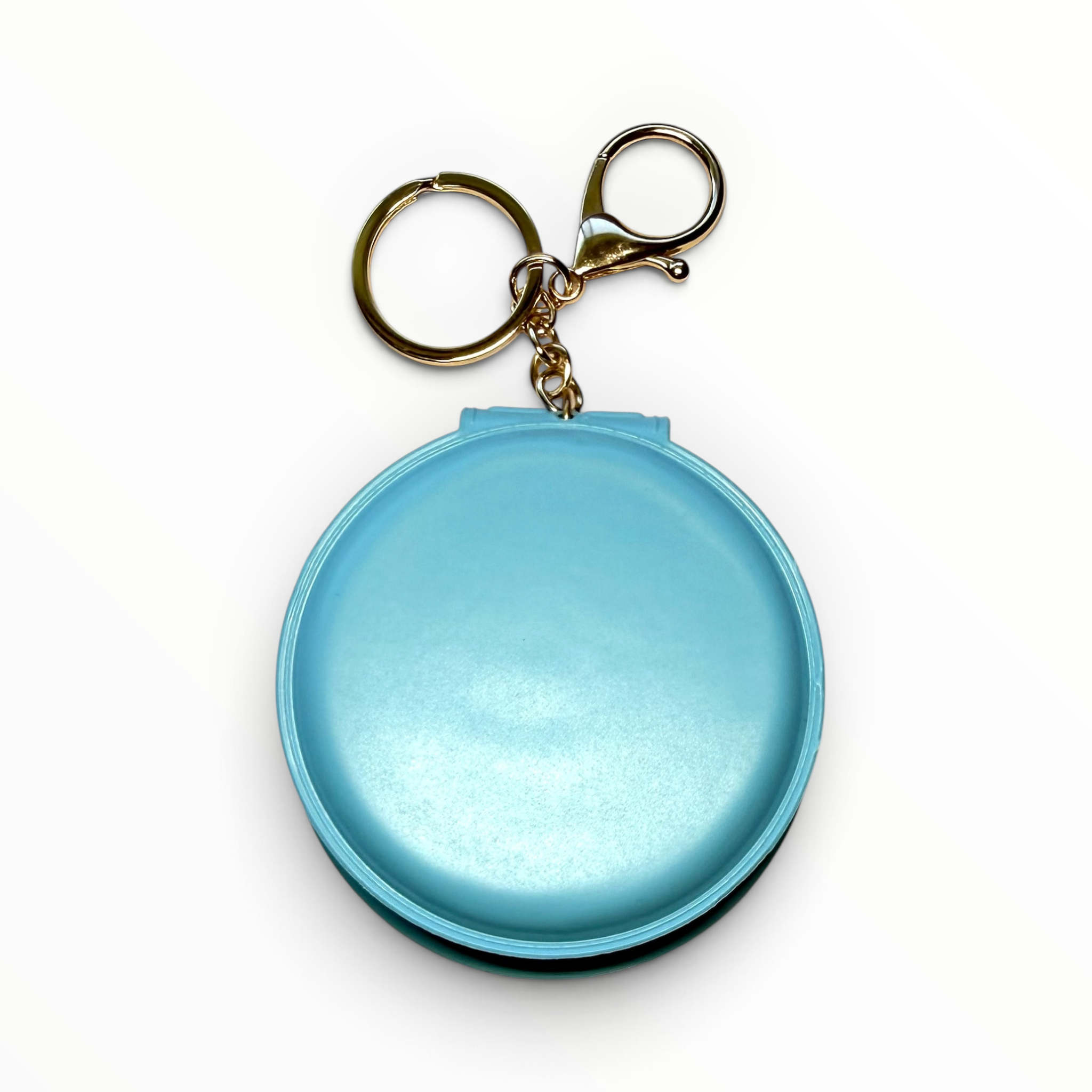 Compact Mirrors Keychain Accessory