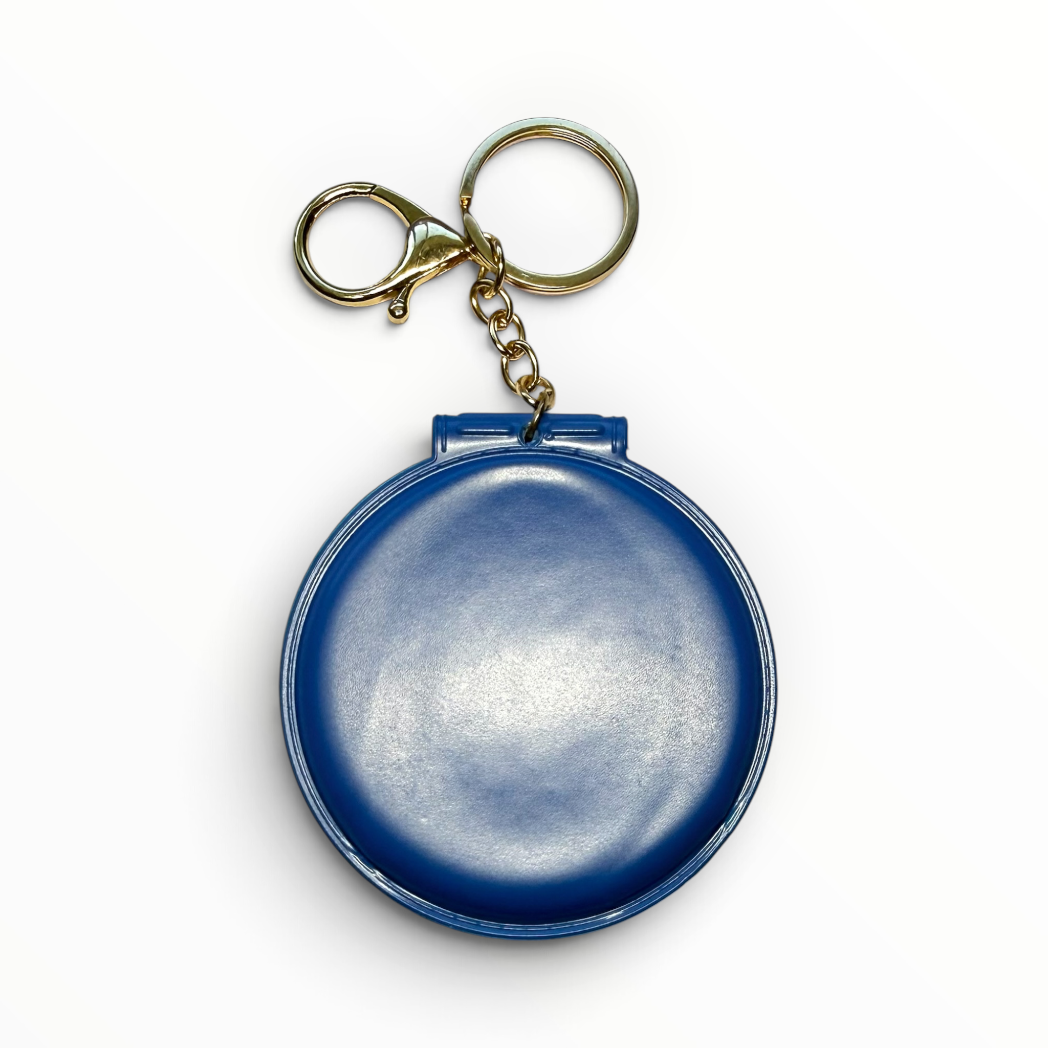 Compact Mirrors Keychain Accessory