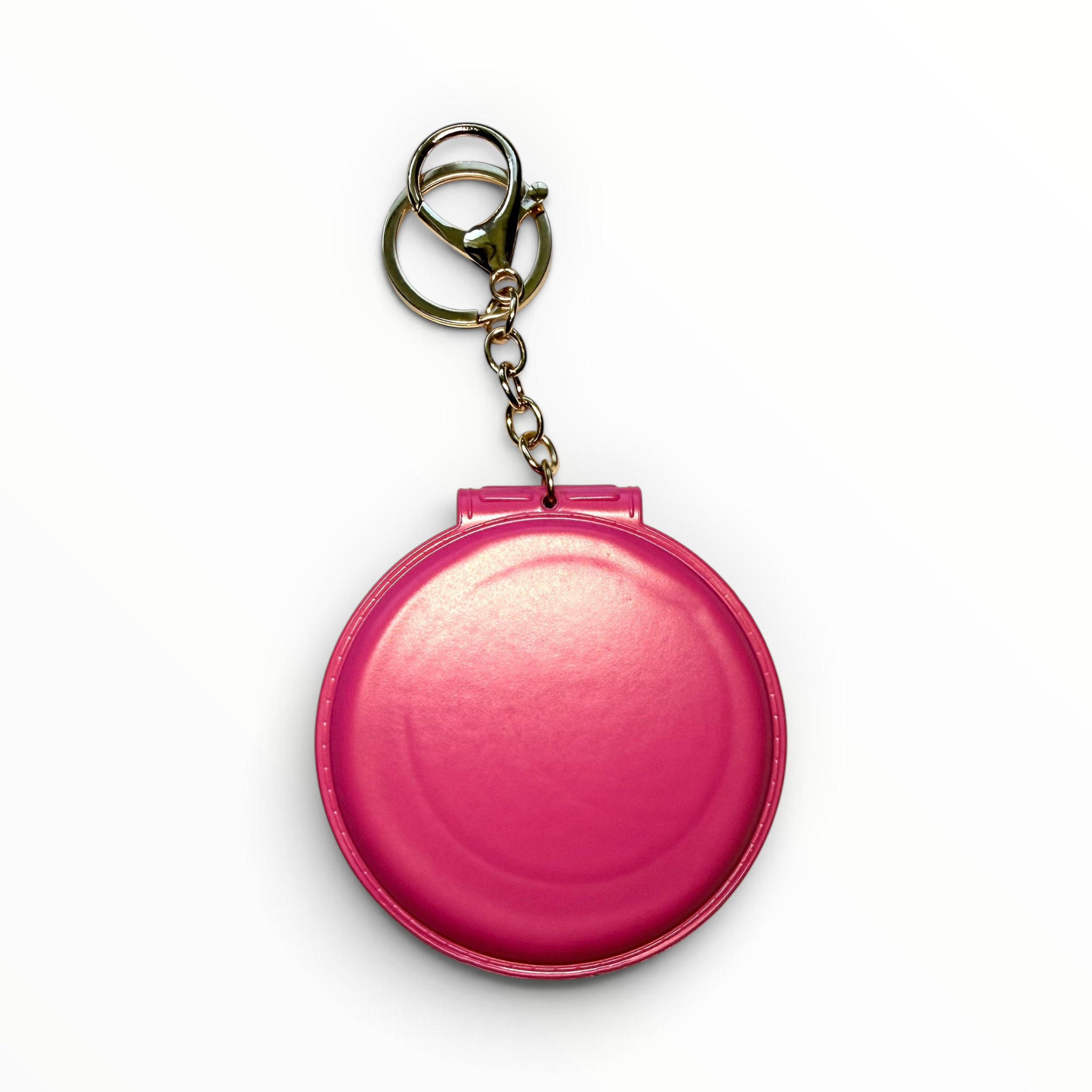 Compact Mirrors Keychain Accessory