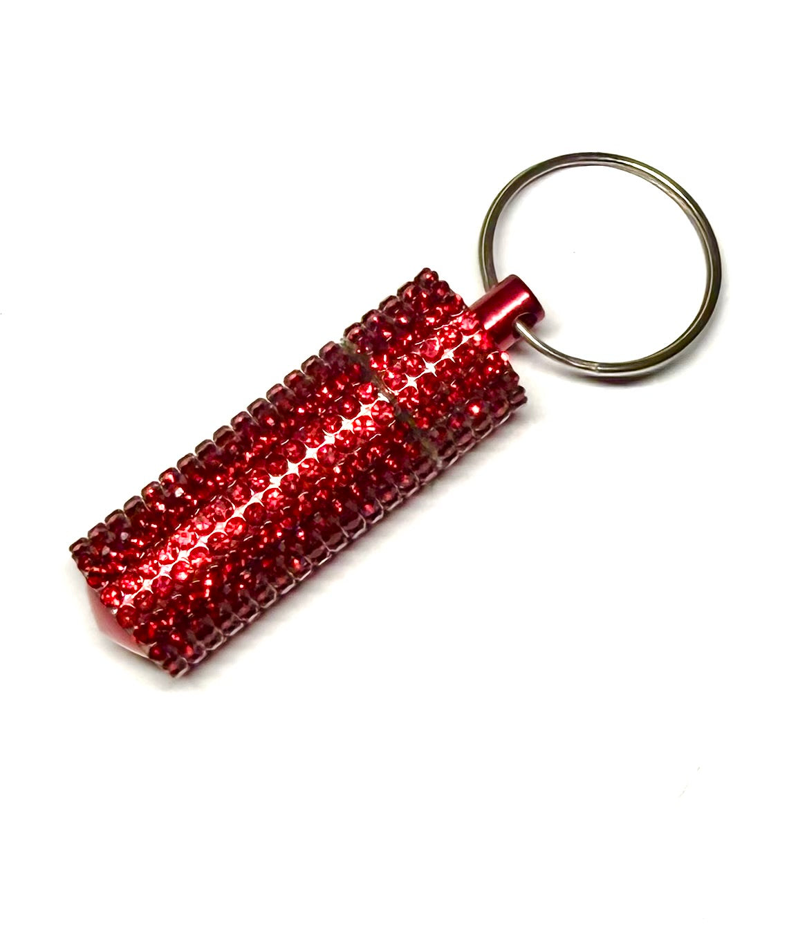 Mini Pill Bottles - Bling Keychain Accessory