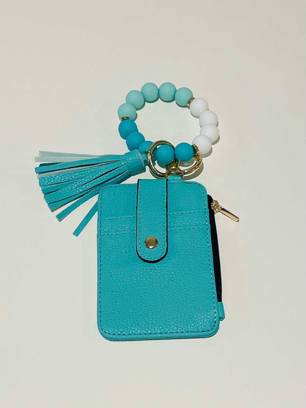 Plain Color Coin Purse & Wristlet