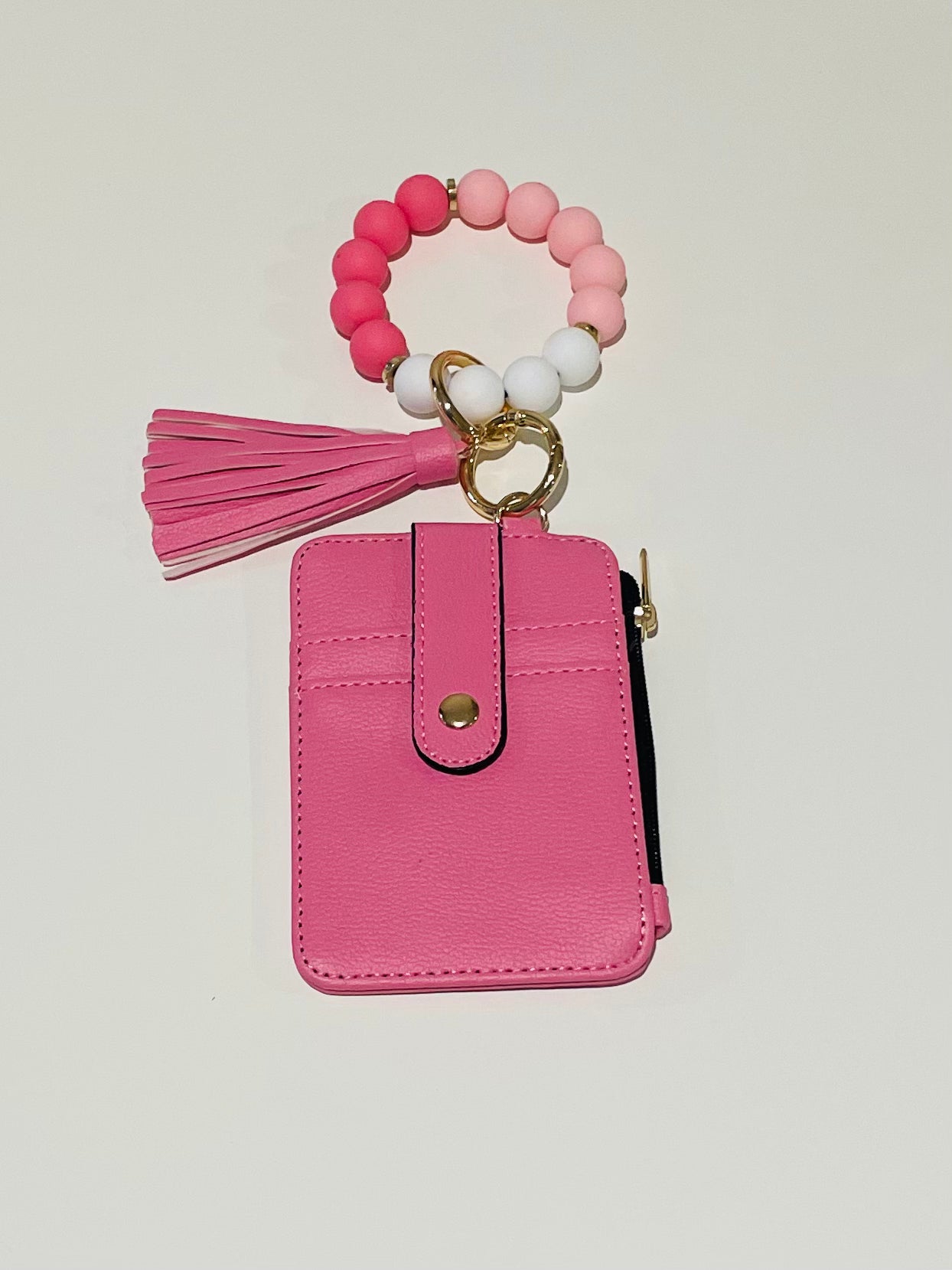 Plain Color Coin Purse & Wristlet