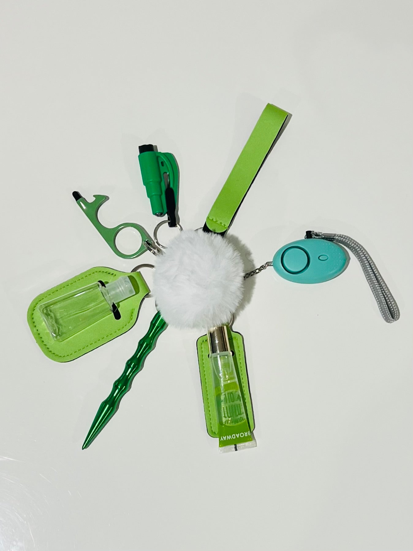 Solid Color Keychain Sets