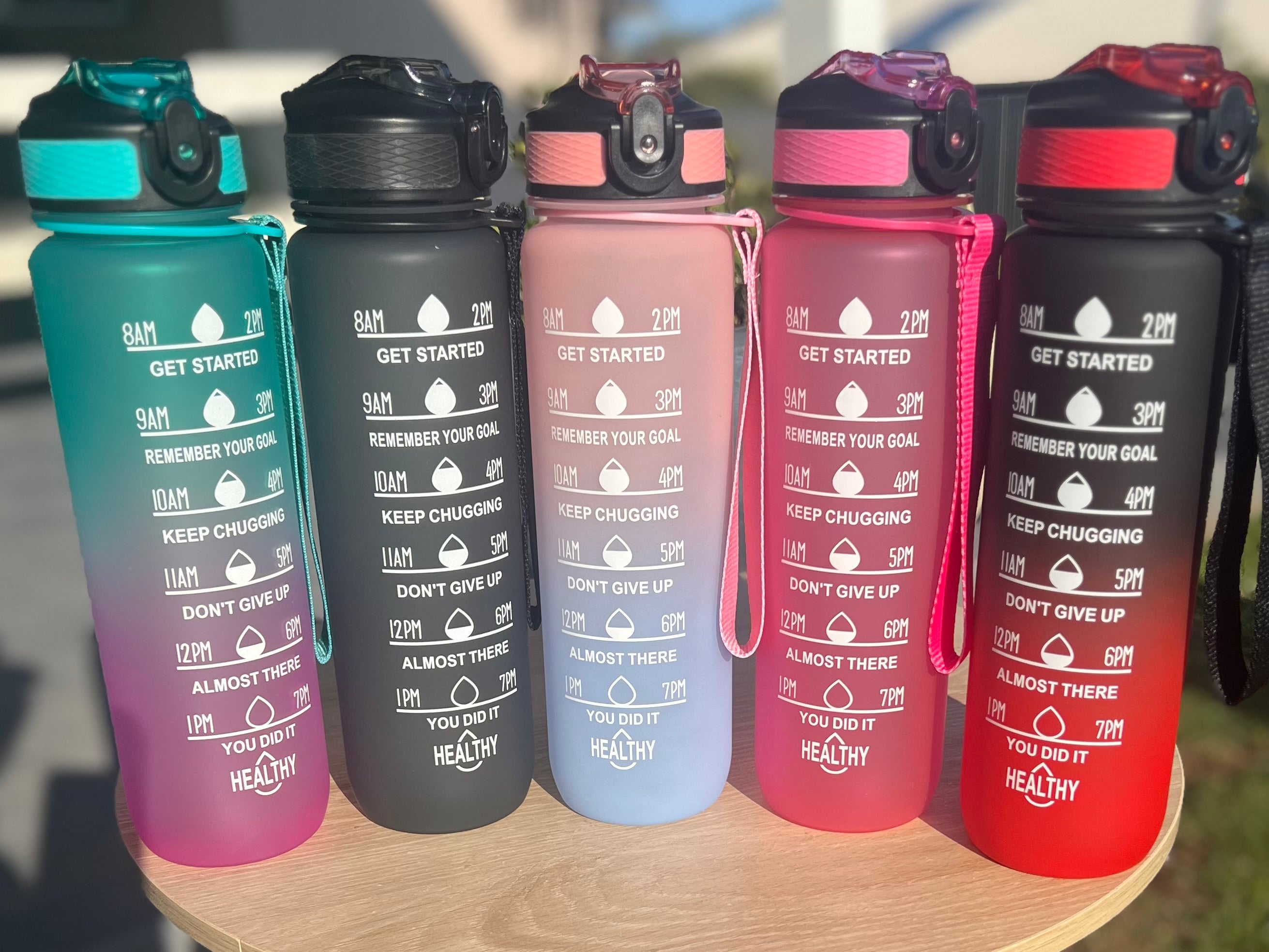 Motivational Water Bottles – LUX Keychains