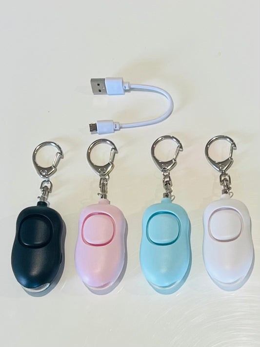 Rechargeable Personal Alarm/LED Light