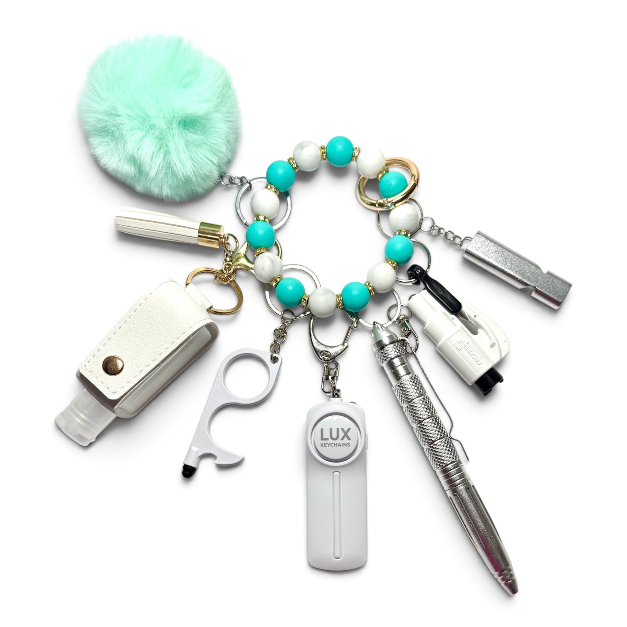 Aqua Temptation Safety Keychain