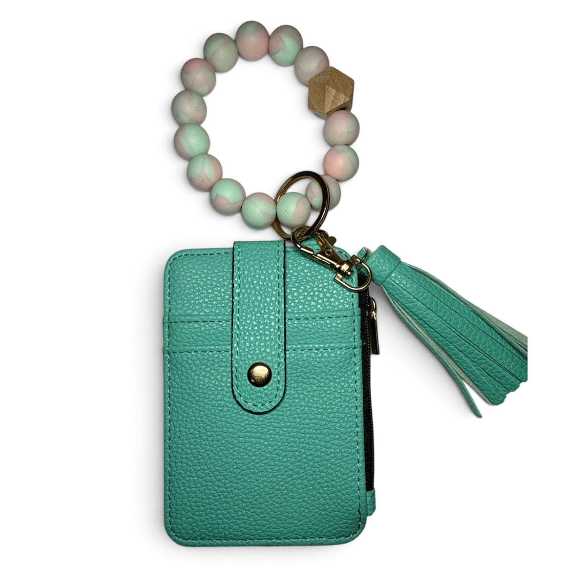 Plain Colour Coin Purse & Wristlet