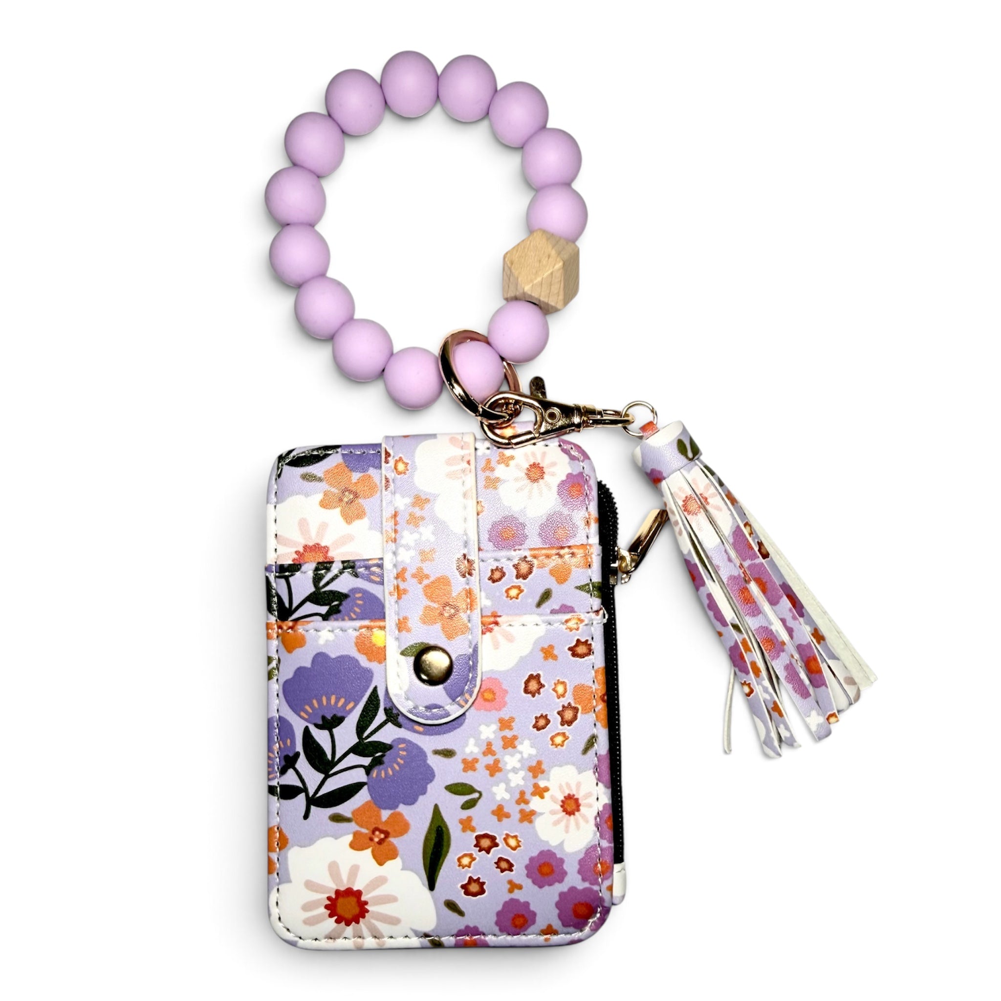 Floral Coin Purse & Wristlet