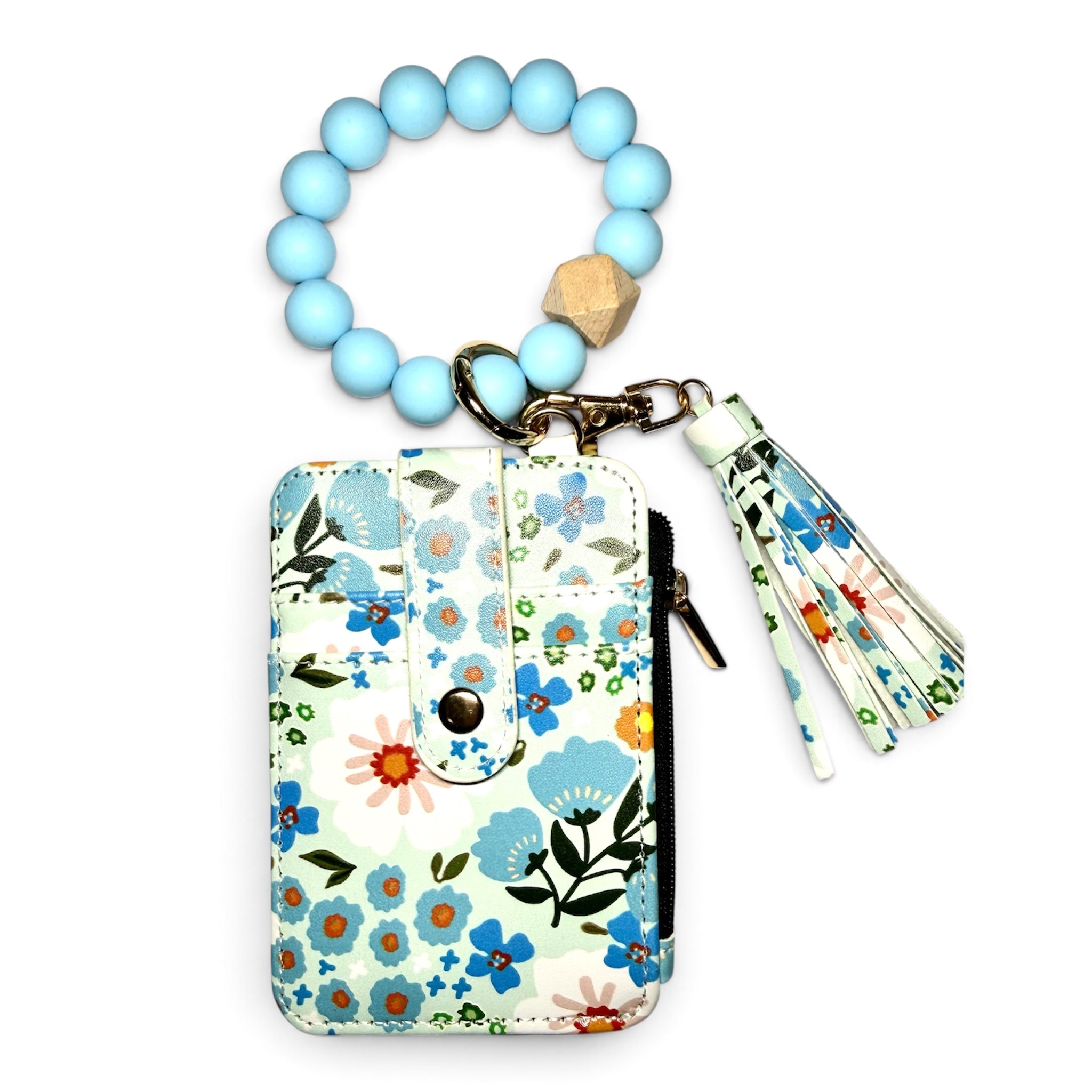 Floral Coin Purse & Wristlet