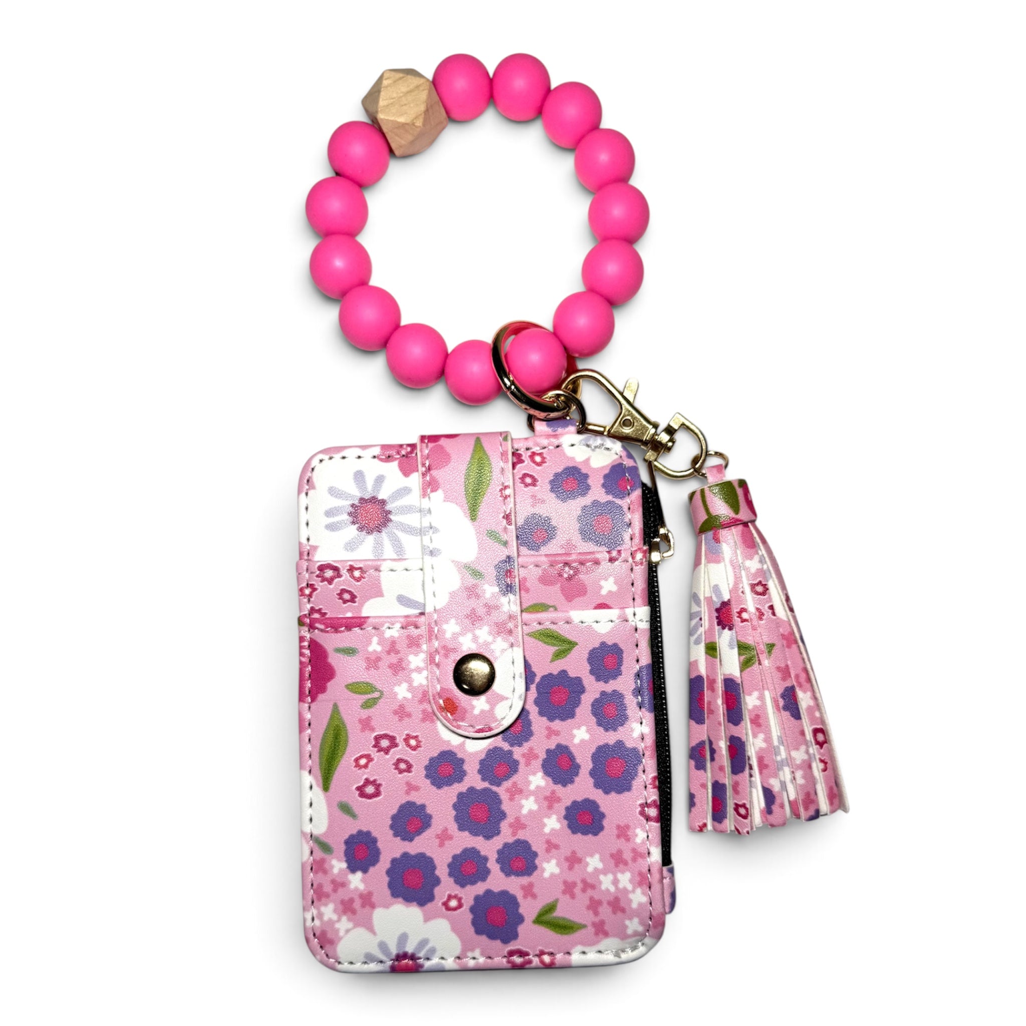 Floral Coin Purse & Wristlet