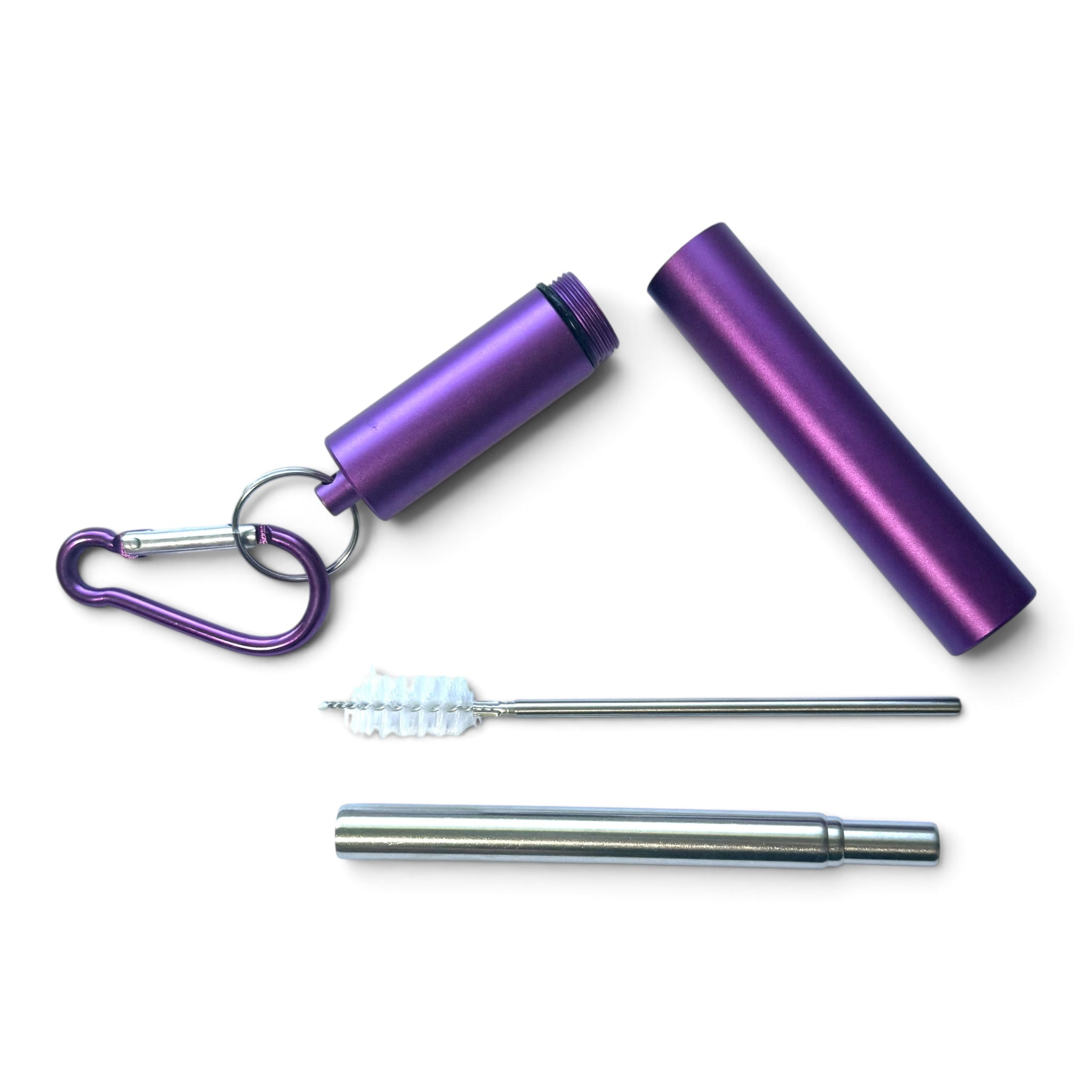 Metal Straw w/Cleaning Brush