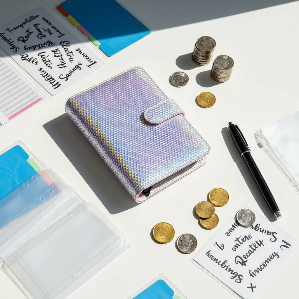 Budget Binder – White Desk