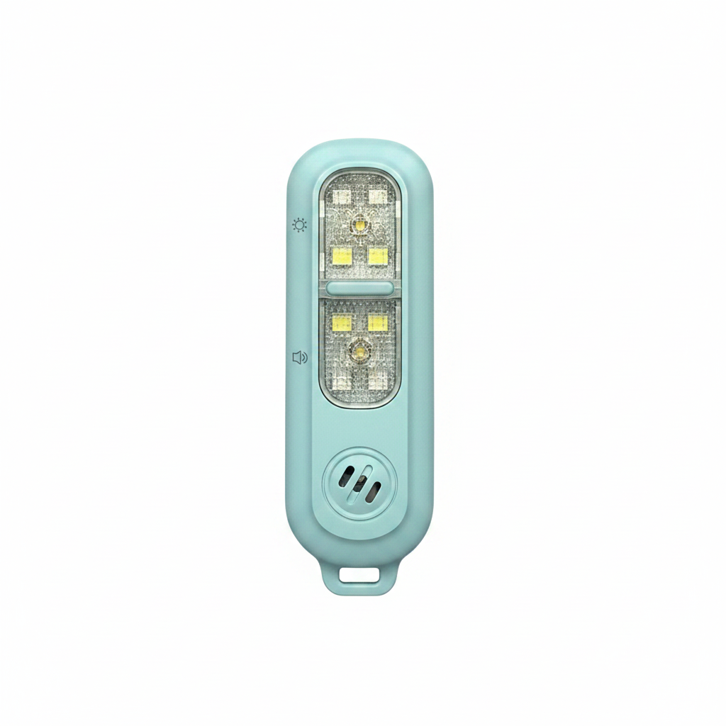 LED Safety Keychain - Blue