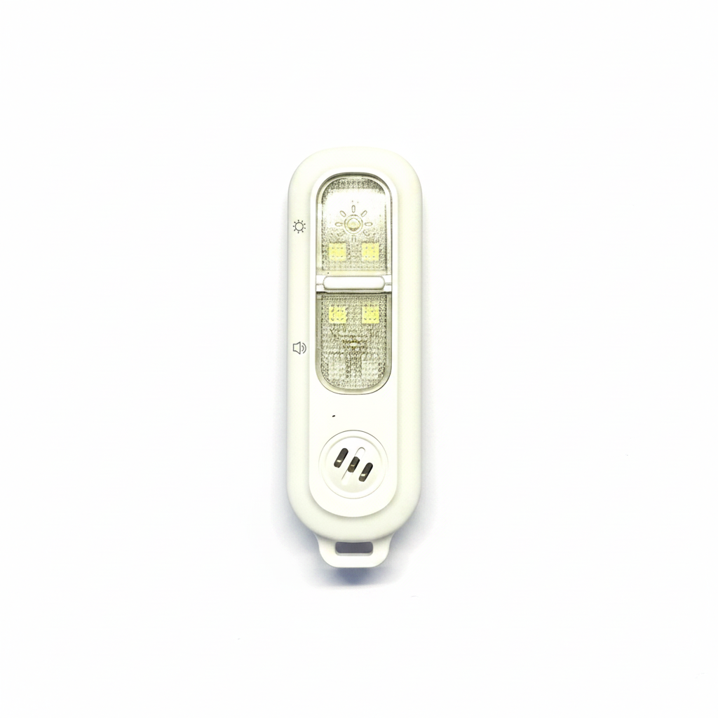 LED Safety Keychain - White