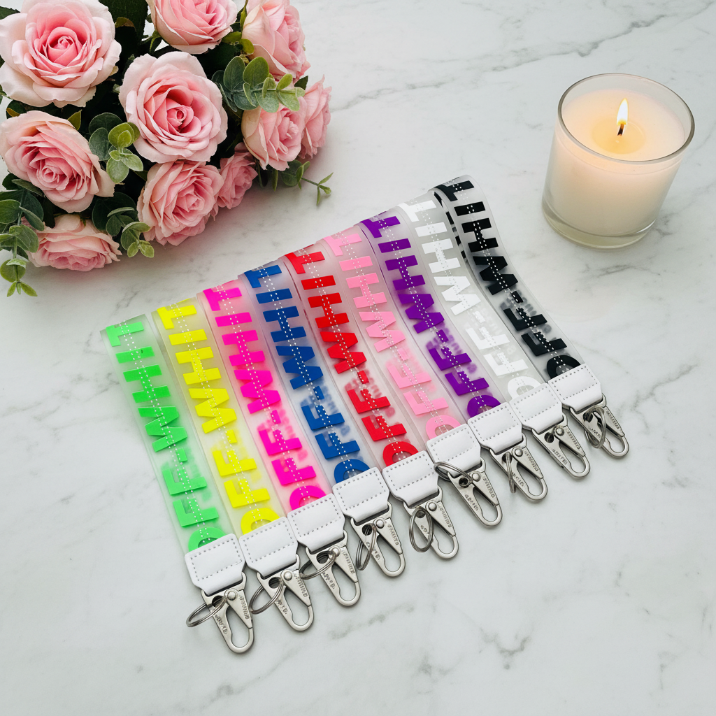 OFF-WHITE Lanyards – Marble Background