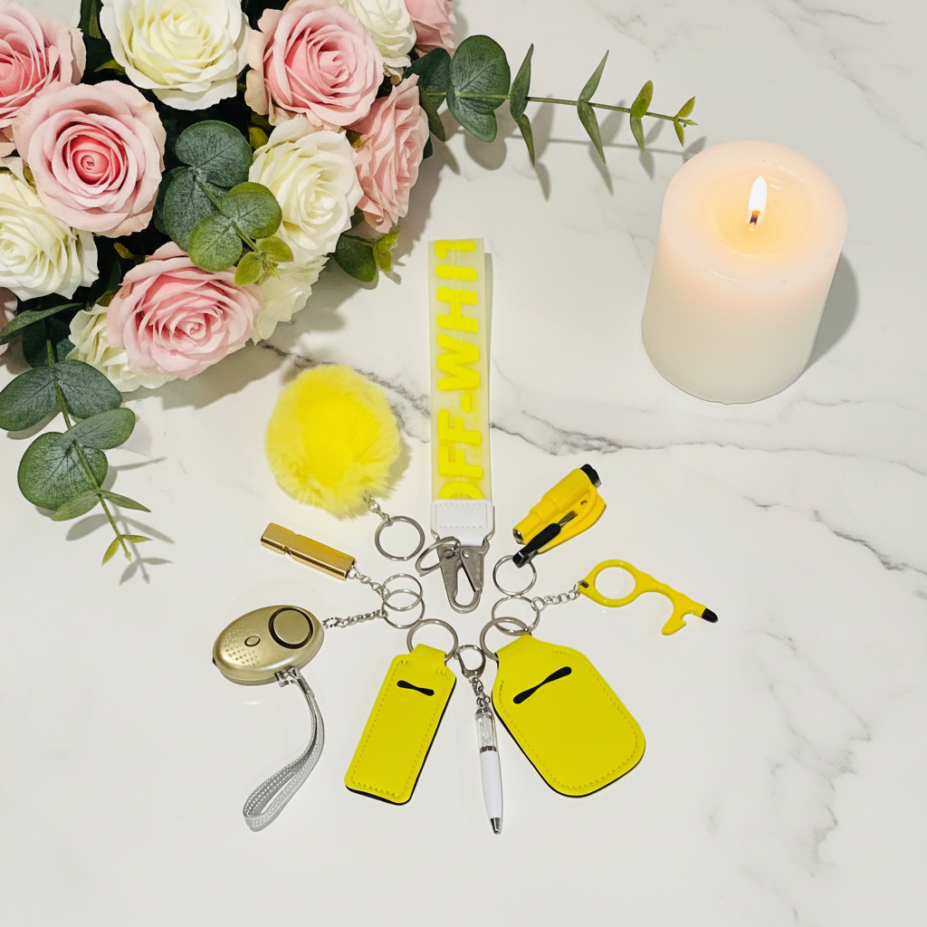 OFF-WHITE Safety Keychain Set – Image 10